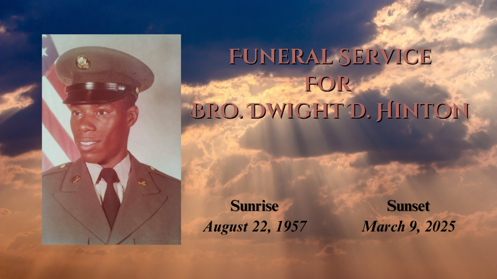 Bro. Dwight D. Hinton